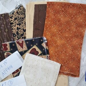 Fat Quarters Fabric‎ Bundle Assorted Prints Cotton Squares Quilting Sewing